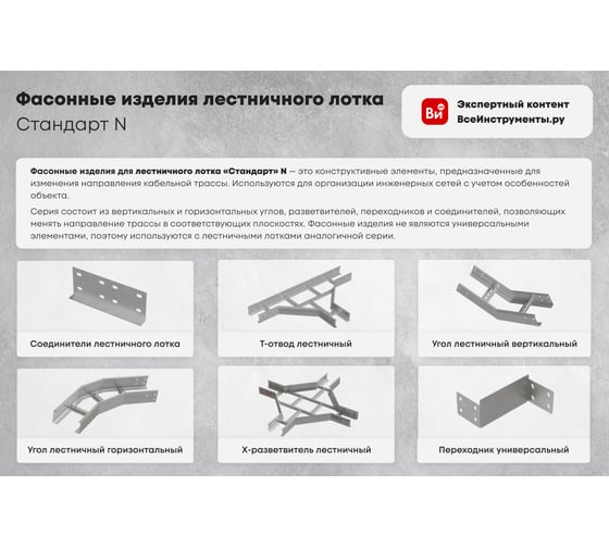 Двойной страт-профиль Система КМ 41х41 мм, L2300 мм, s: 2,0 мм, LO31148 2STPS41-41-2300