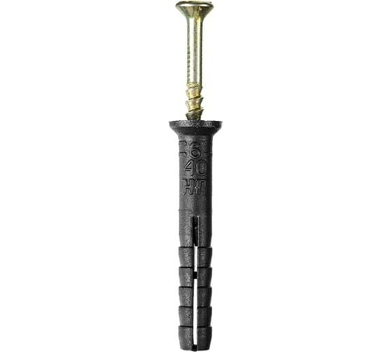 Полипропиленовый дюбель-гвоздь STAYER MASTER потайный бортик, 6x40 мм, 125 шт 30645-06-040
