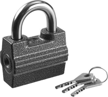 Навесной замок, дисковый механизм секрета Без бренда ВС2-23 37220-23