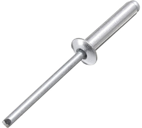 Вытяжная заклепка Мир крепежа DIN 7337, стандартный борт, 4,8x18 мм, ал/ст, 500 шт. Т0000004555 ЦБ-00095591