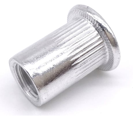 Гайка заклепка с насечкой Мир крепежа стандартный борт, М4 (0,5-3), 100 шт. Т0000006931 ЦБ-00094876