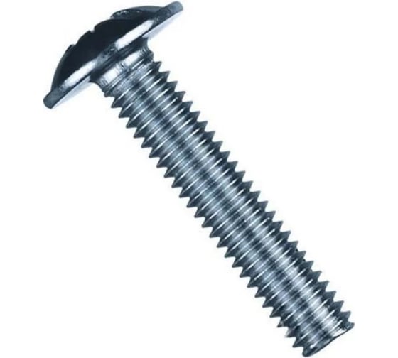 Винт Мир крепежа DIN 967, М4x30 мм, 4,8, цинк, 500 шт. Т0000011805 1