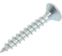 Универсальный саморез по дереву Гвозdeck HR потайной, 4,5х30 цинк, Pz, упаковка 1000 шт. 20124530WHPZHR1