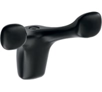 Мебельный крючок GTV TOLEDO B черный матовый WZ-TOLED-B0-20M