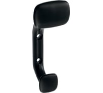Мебельный крючок GTV TOLEDO C черный матовый WZ-TOLED-C0-20M