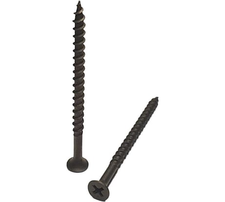 Саморез черный фосфатированный по дереву 4.2x70 мм, ph2, 1 кг GSMETZ 1004270-1