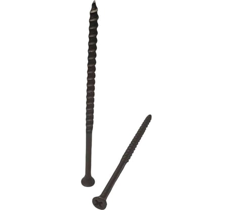 Саморез черный фосфатированный по дереву 4,2x89 мм, ph2, 1 кг GSMETZ 1004289-1