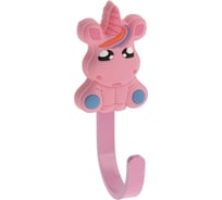 Мебельный крючок GTV WM-UNICORN единорог, розовый WM-UNICORN-RZ
