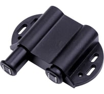 Двойной магнитный держатель для стеклянного фасада Вещицы 2 шт., черный MD-002 BL