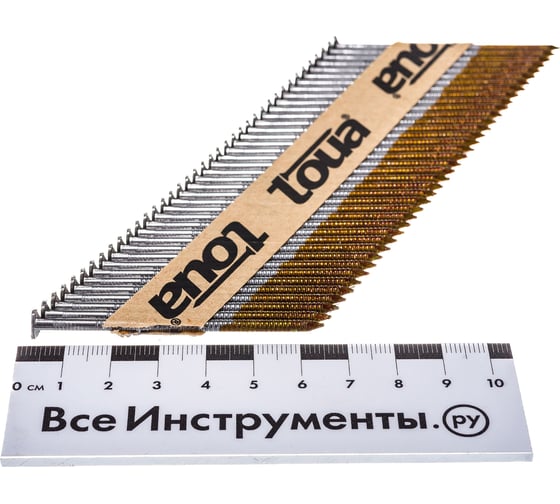 Гвоздь по дереву (2,87х63 мм, 3000шт) рифленый TOUA 28763RIBrt