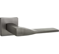 Дверная ручка PUERTO Лунго, серия SLIM, матовый черный никель, INAL 553-03 slim MBN