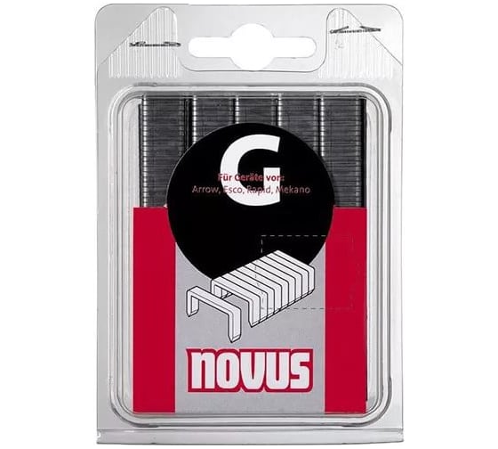 Скобы для степлера (14 мм; 11/14; 600 шт.) Novus 042-0388 1
