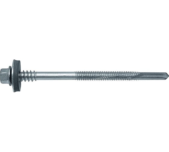 Винт для сэндвич-панелей Fasty sd12 sp 5.5x215 мм, Magnisilver 1000hrs, 100 шт. P155215AM