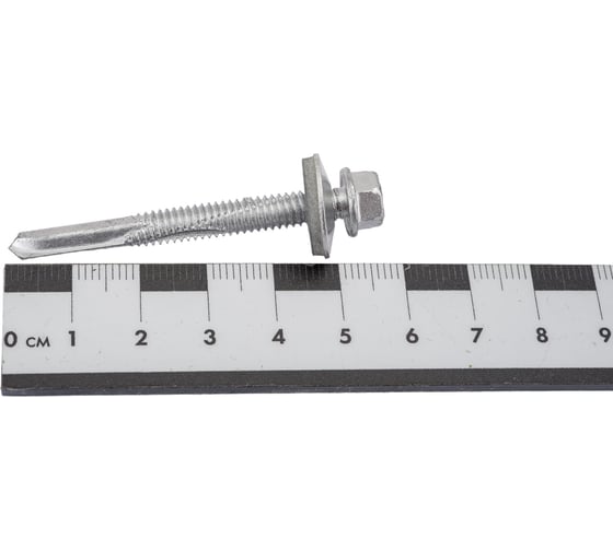 Самосверлящий винт Fasty sd12 c шайбой, 5.5x51 мм, Magnisilver 1000hrs, 100 шт. P15055510AMS