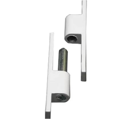 Алюминиевая петля для москитной сетки KOMFORT москитные системы белая, s32, 6 шт. ПМ000845