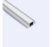 Поперечный профиль для москитной сетки с пазом под шнур KOMFORT москитные системы белый, 2,2м 1 шт ПШБ02404