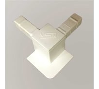 Пластиковый уголок для внутренней вставной москитной сетки KOMFORT москитные системы vsn, белый, 12 шт УПvsn,12