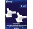 Пластиковый уголок для внутренней вставной москитной сетки KOMFORT москитные системы vsn, белый, 8 шт УПvsn,8 2