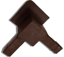 Уголок пластиковый для внутренней вставной москитной сетки vsn коричневый комплект 12 шт KOMFORT москитные системы УВСН008