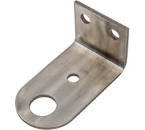 Угловая проушина 7КООРДИНАТ нерж. сталь aisi304 80x45x40 мм, толщина 3 мм ВИ7КНЖ8045403