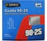 Скоба Garage 90-25(1х1,25х5,8х25мм) 5000шт/упак. 8142790 12