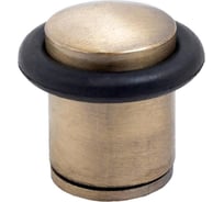 Ограничитель дверной Стандарт 588А-2 AB цилиндр, старая бронза ЕВРОПАКЕТ 13044