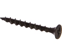 Саморез по дереву VIPКрепеж черный 3,5х35 к 67 шт 20110 VIPL