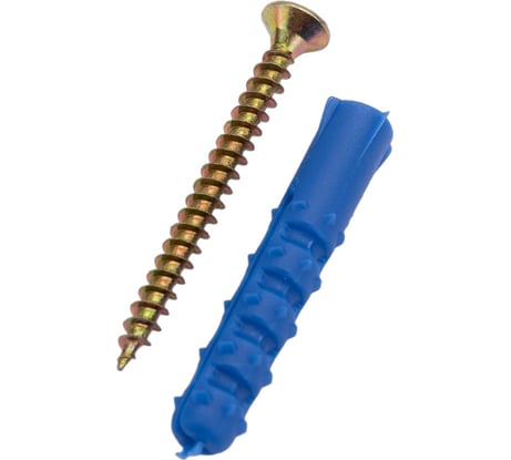 Дюбель ежик VIPКрепеж для крепления плинтусов 6х35 7 шт 13904 VIPS