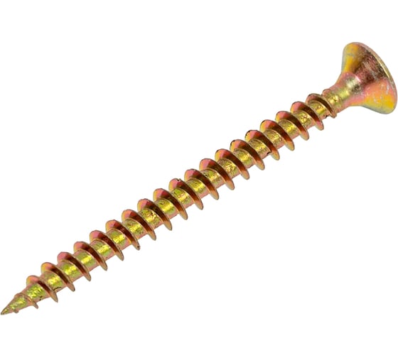 Шуруп, жёлтый цинк Крепежная техника 4,5х50 350шт 431368 БК