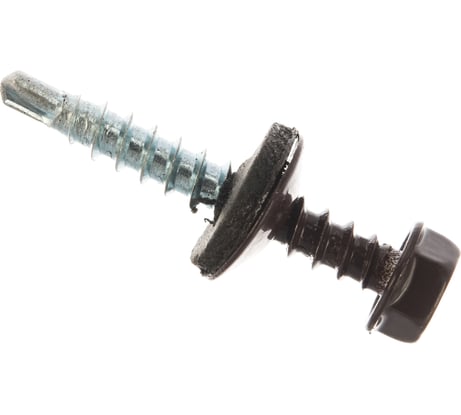 Кровельный саморез, коричневый Крепежная техника 4,8х35 RAL 8017 250шт 420286 БК