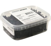 Саморез Качественный Крепеж 3,5х32 потай, частая резьба, оксид 290 шт 0300393 КЧ