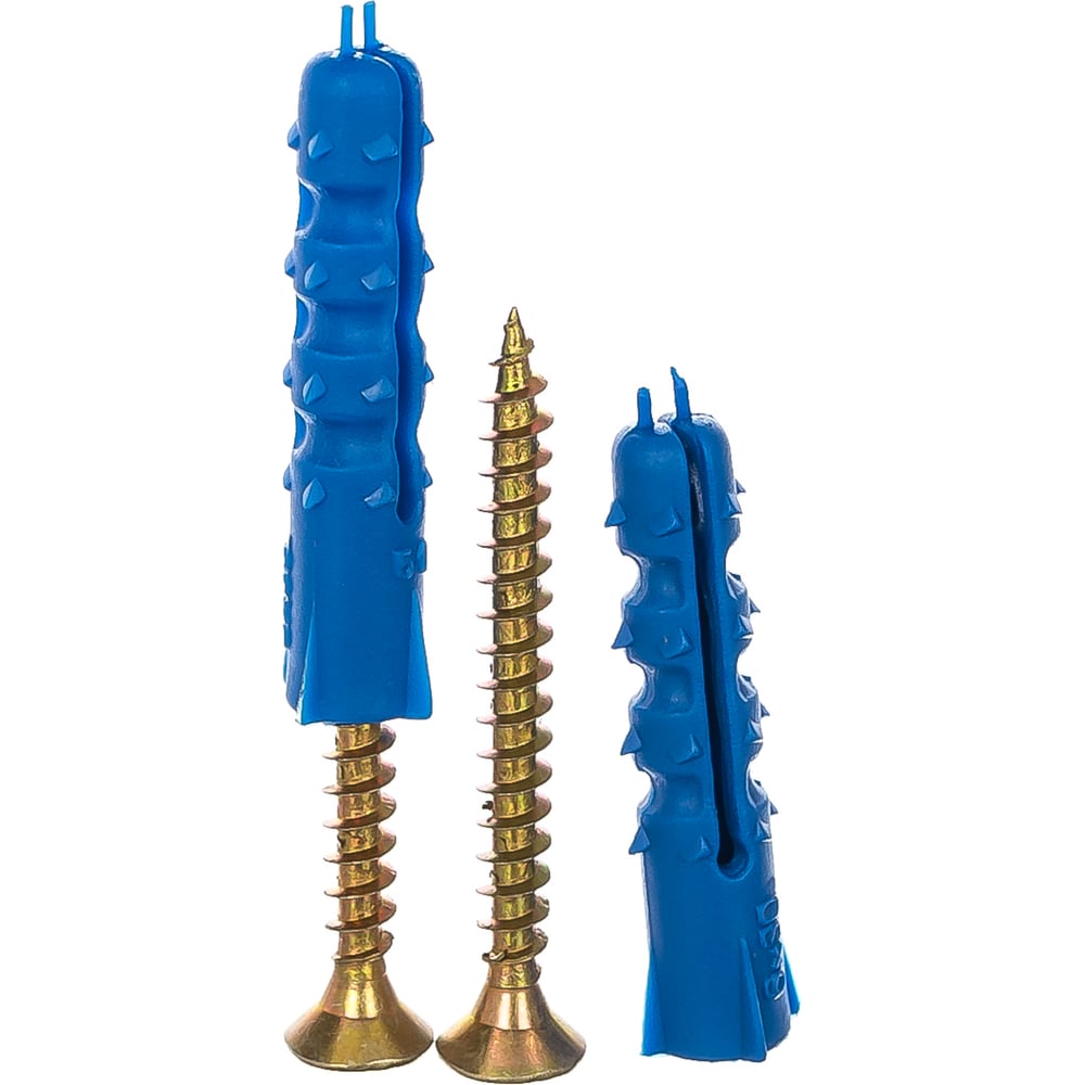 Дюбель ёж с шурупом Качественный Крепеж для крепления плинтусов 6х30 ...