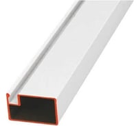 Профиль для москитной двери KOMFORT москитные системы рамный, 25x17, белый, 0.6 м ПРБ02636