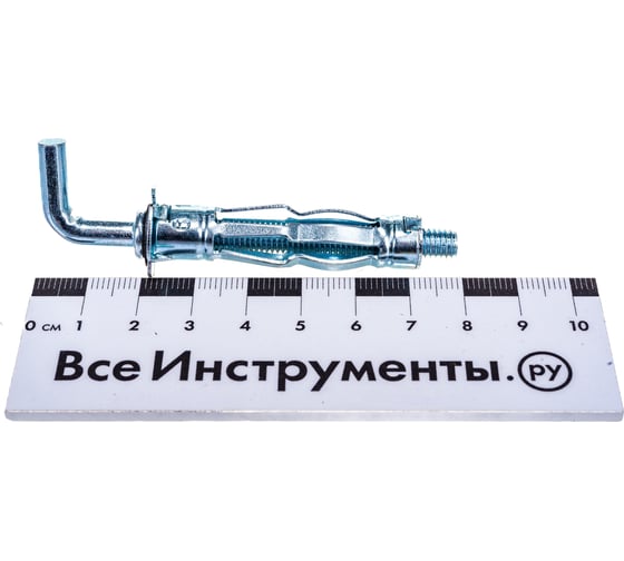 Анкер дюбель Tech-Krep Молли W с крюком М6х52 4 шт - пакет 112289