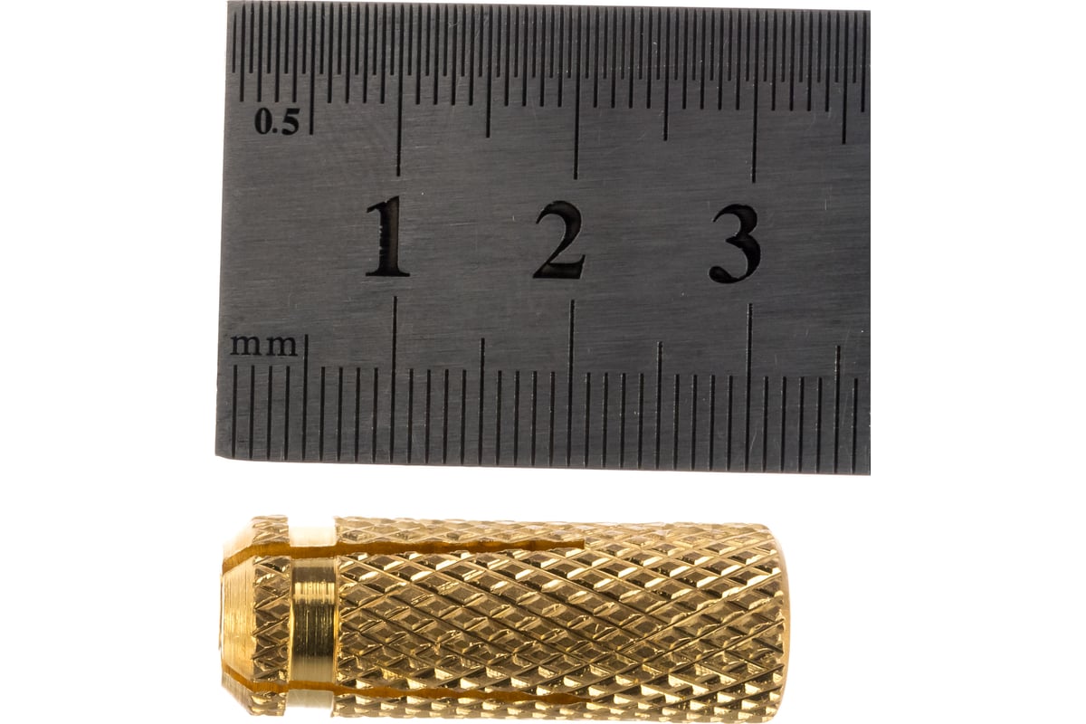 Купить Забиваемый латунный анкер Tech-Krep М10 10 шт - пакет 106747 по ...