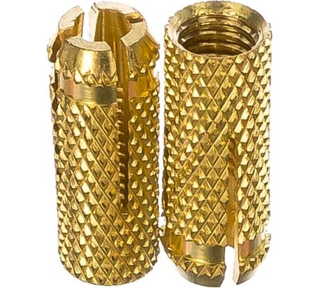 Забиваемый латунный анкер М8, 10 шт, пакет Zitar 106745