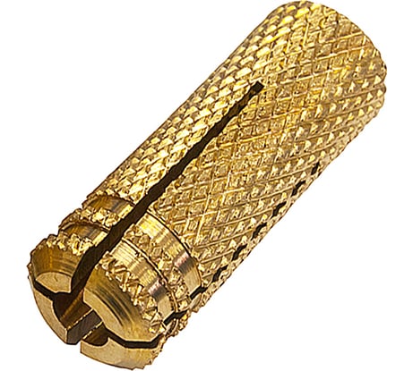 Забиваемый латунный анкер М8, 4 шт, пакет Zitar 106746