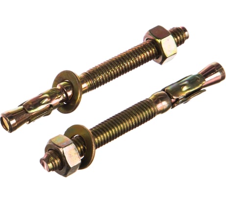 Клиновой анкер 8x80 мм, 2 шт, пакет Zitar 104668