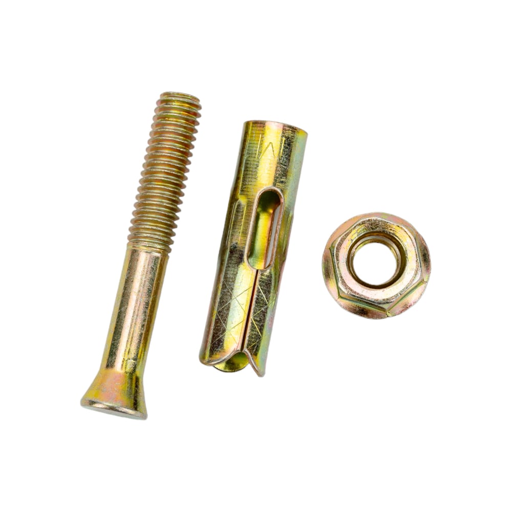 Купить Анкерный болт с гайкой Tech-Krep 10х50 20 шт - пакет 124326 по ...