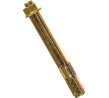 Анкерный болт с гайкой, 12x100 мм, 1 шт в пакете Zitar 124330