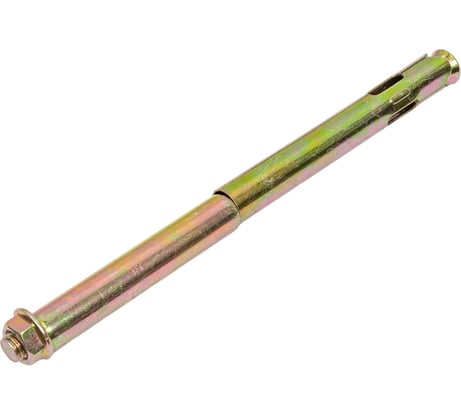 Анкерный болт с гайкой, 14x200 мм, 1 шт в пакете Zitar 124337