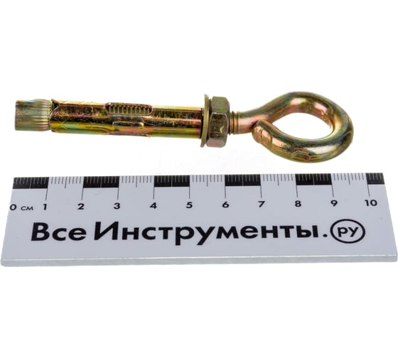 Анкерный болт с кольцом Tech-Krep 10х60 1 шт - пакет 124366