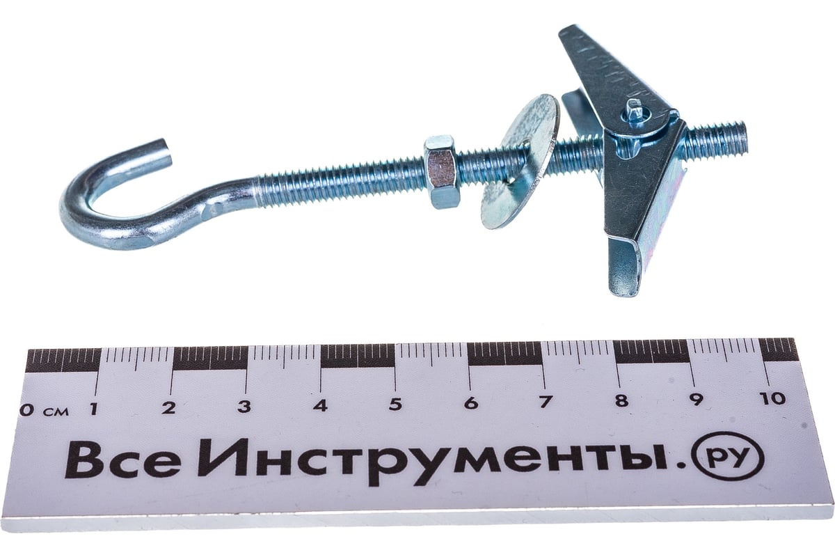 Купить Складной пружинный анкер с крюком Tech-Krep/Zitar М6 1 шт ...