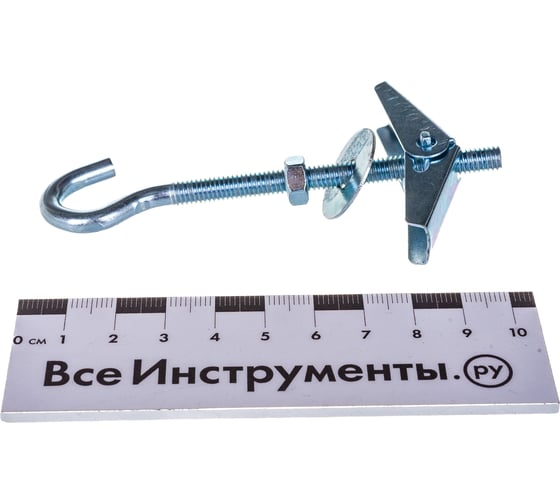 Складной пружинный анкер с крюком Tech-Krep/Zitar М6 1 шт - пакет 103900