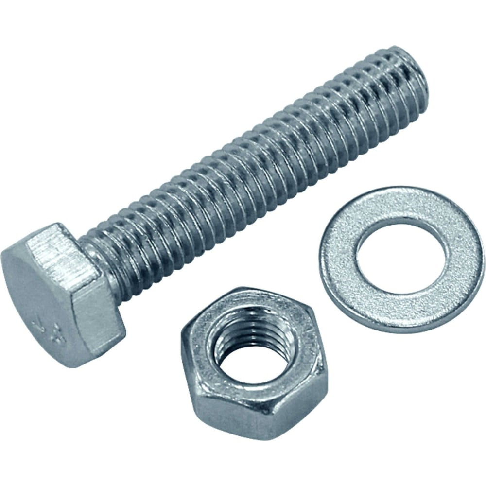 Болт Tech-Krep DIN933 с шестигранной головкой, оцинкованный М12х50 ...