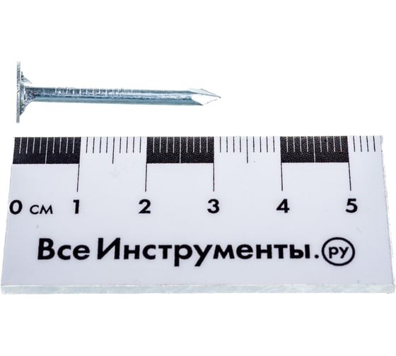 Толевый оцинкованный гвоздь евро Tech-Krep 3.0х30, 200г, коробка 102040