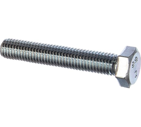 Болт Tech-Krep/Zitar DIN933 с шестигранной головкой, оцинкованный М12х70 2 шт - пакет 102981