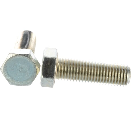 Болт Tech-Krep/Zitar DIN933 с шестигранной головкой, оцинкованный М16х50 2 шт - пакет 112237