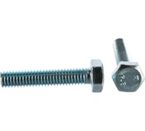Болт Tech-Krep DIN933 с шестигранной головкой, оцинкованный М6х30 5 шт - пакет 126498