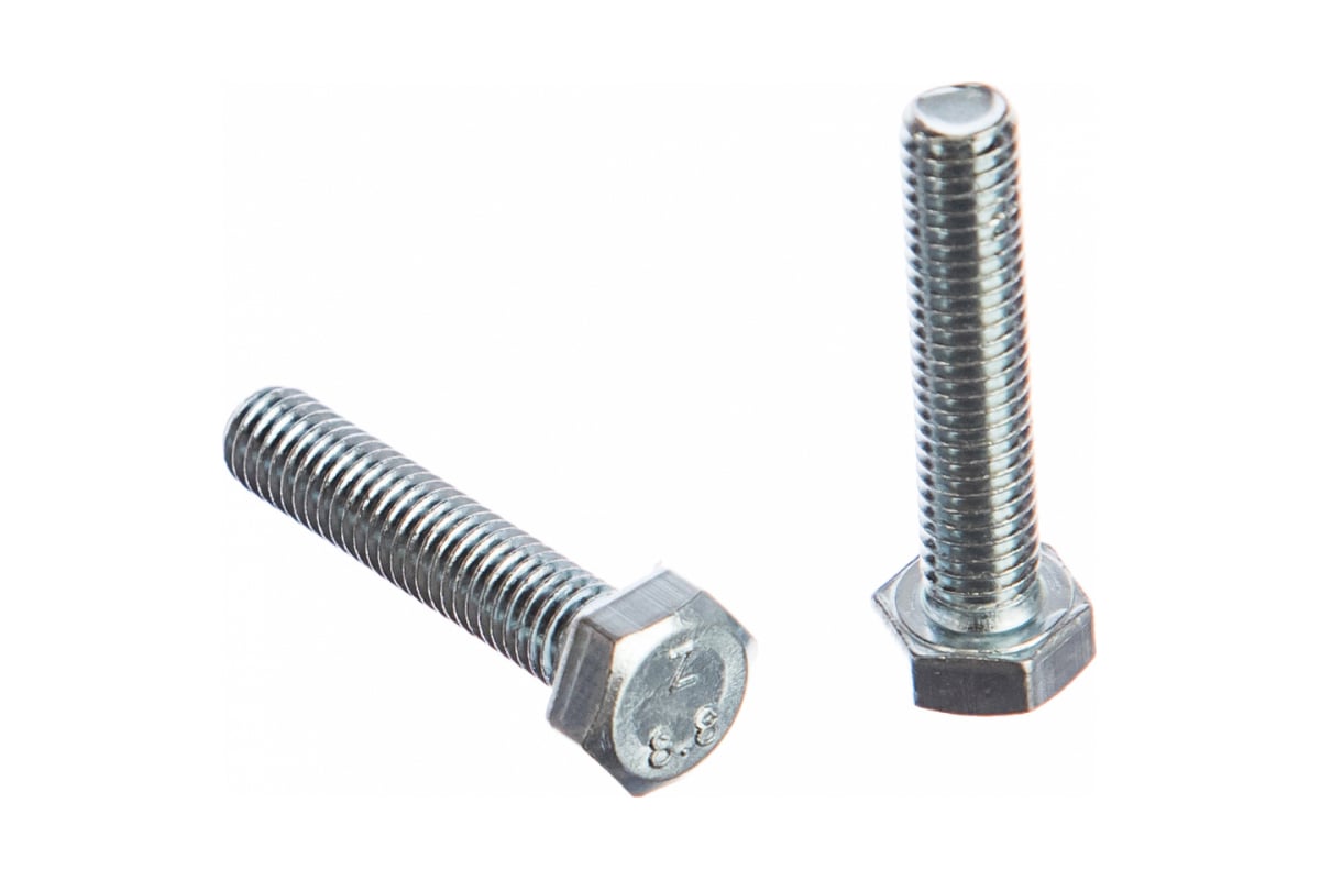 Болт Tech-Krep DIN933 с шестигранной головкой, оцинкованный М6х35 16 шт ...
